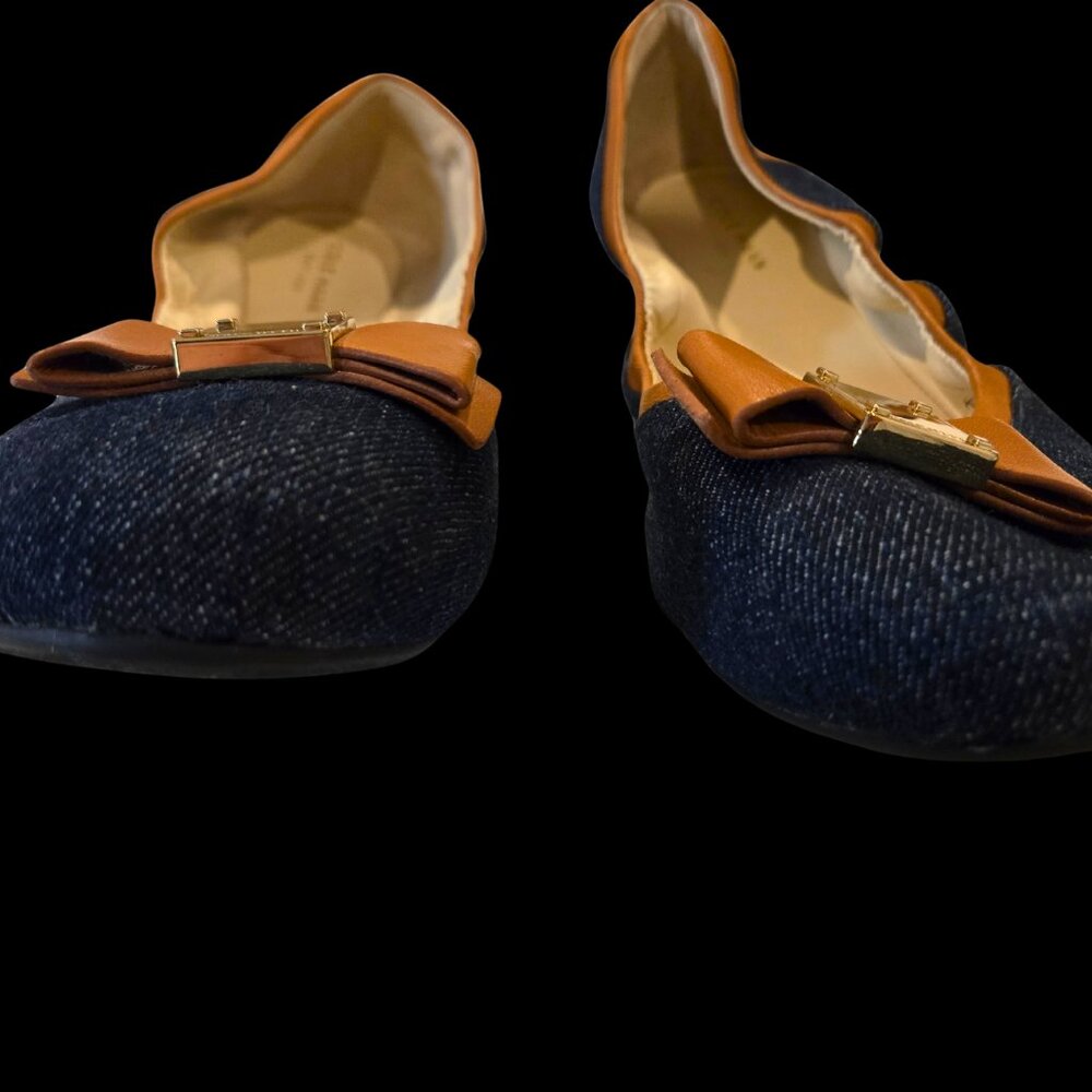 Cole Haan Denim Ballet Flats – Women’s Size 12 – Rare Size – Like New - Picture 5 of 13